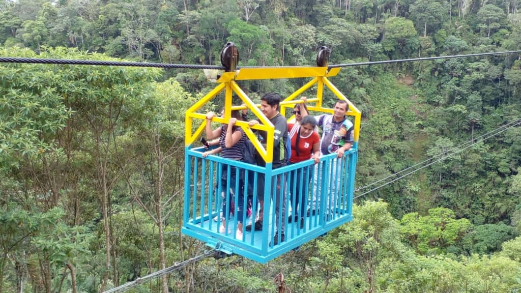 Banner del lugar turístico Cascada y Tarabita El Triunfo