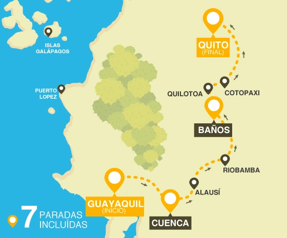 rutas de viaje com capinita